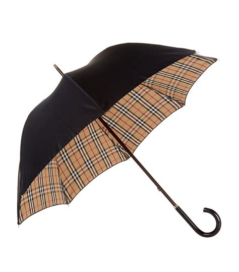 black and nova check burberry umbrella|2 pairs BNWT Burberry Nova Check Dress Socks .